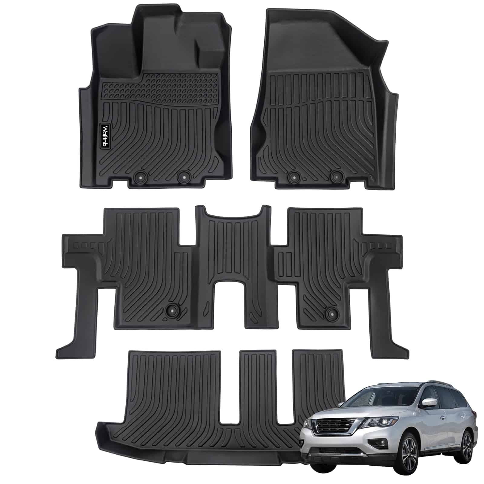 Juego de Forros para Pisos Personalizados para Nissan