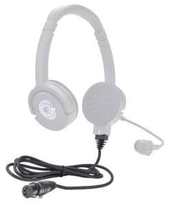 Cable de Auriculares con Conector XLR para Clear-Com