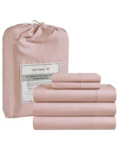 Juego de Sábanas LANE LINEN para Cama -Sepia Rose