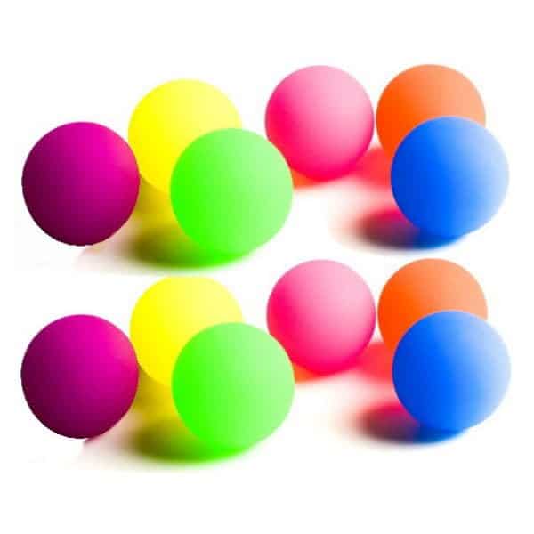 JALCH 60mm Bolas Saltarinas Grandes - 12 Piezas Bolas de