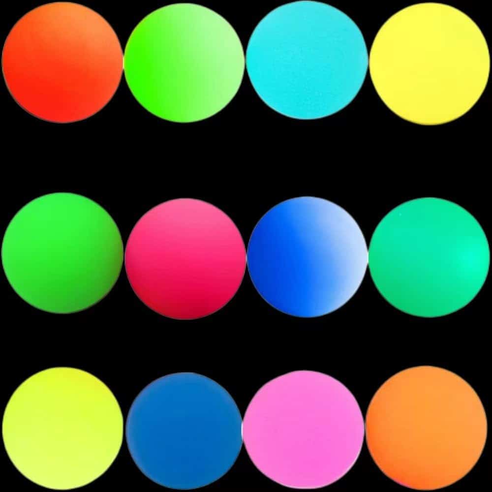 JALCH 60mm Bolas Saltarinas Grandes - 12 Piezas Bolas de - Imagen 7
