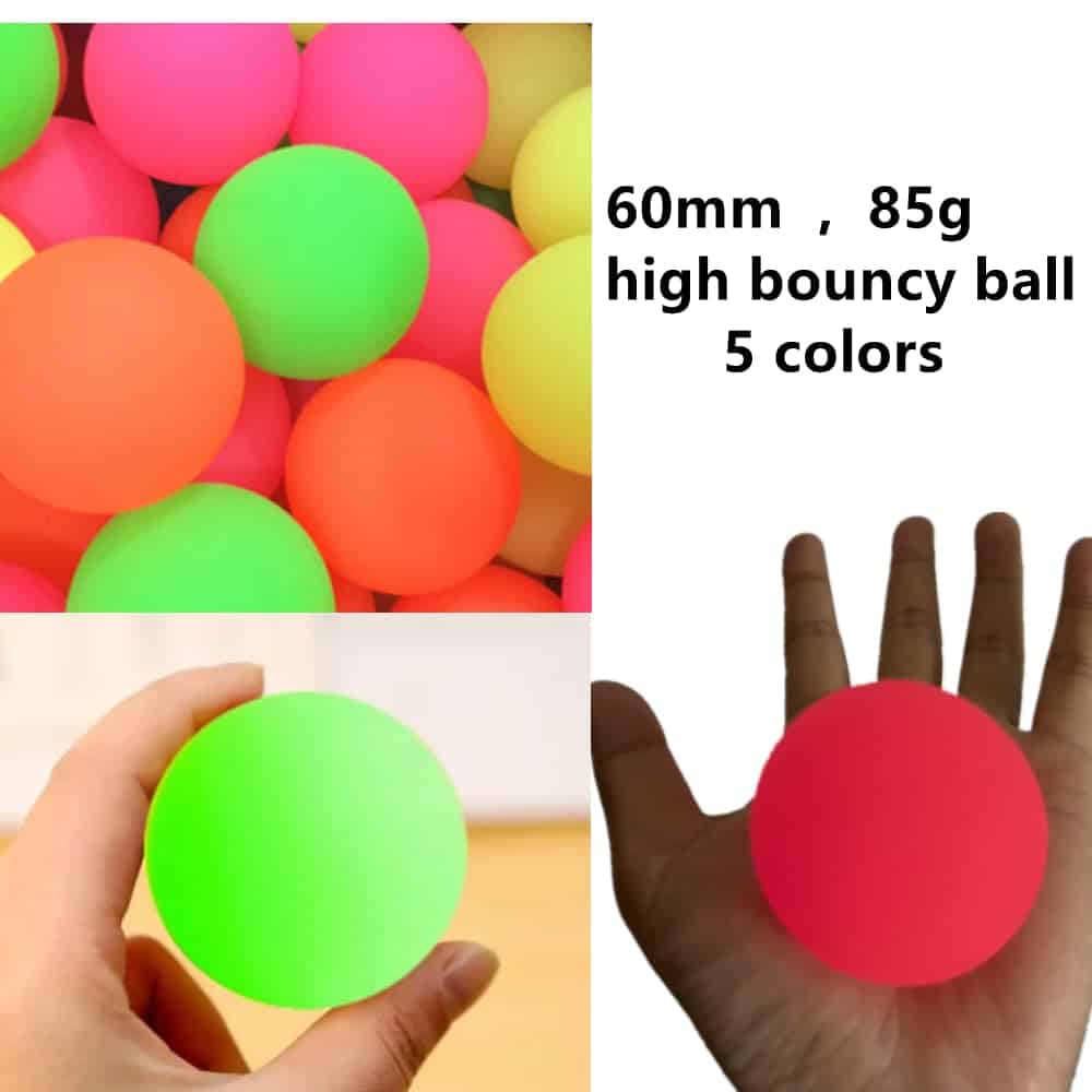 JALCH 60mm Bolas Saltarinas Grandes - 12 Piezas Bolas de - Imagen 4