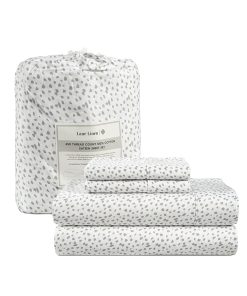 Juego de sábanas California King LANE LINEN -Misty Dot