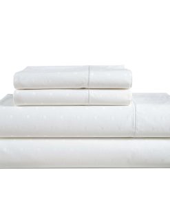 Juego de sábanas LANE LINEN 100% algodón -Blanco