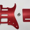 Pickguard de guitarra SSH de aluminio anodizado de 11