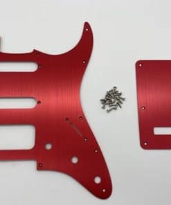 Pickguard de guitarra SSH de aluminio anodizado de 11