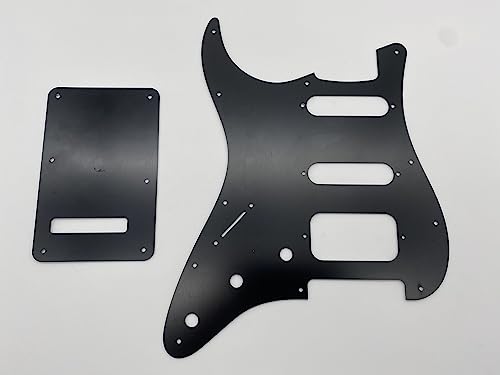 Pickguard de Guitarra Eléctrica FD Metal -Negro - Imagen 4