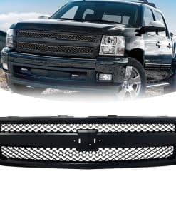 Parrilla frontal negra texturizada Collect para camioneta