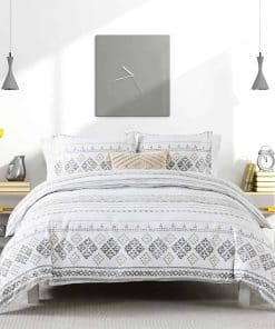 Quilta Cotton Duvet Cover King Size, Juego de Funda de