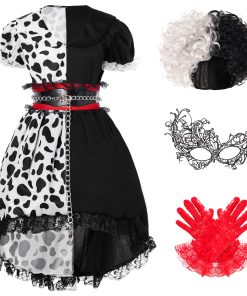 Disfraz de Dálmata para Niña Spooktacular Creations, Set de
