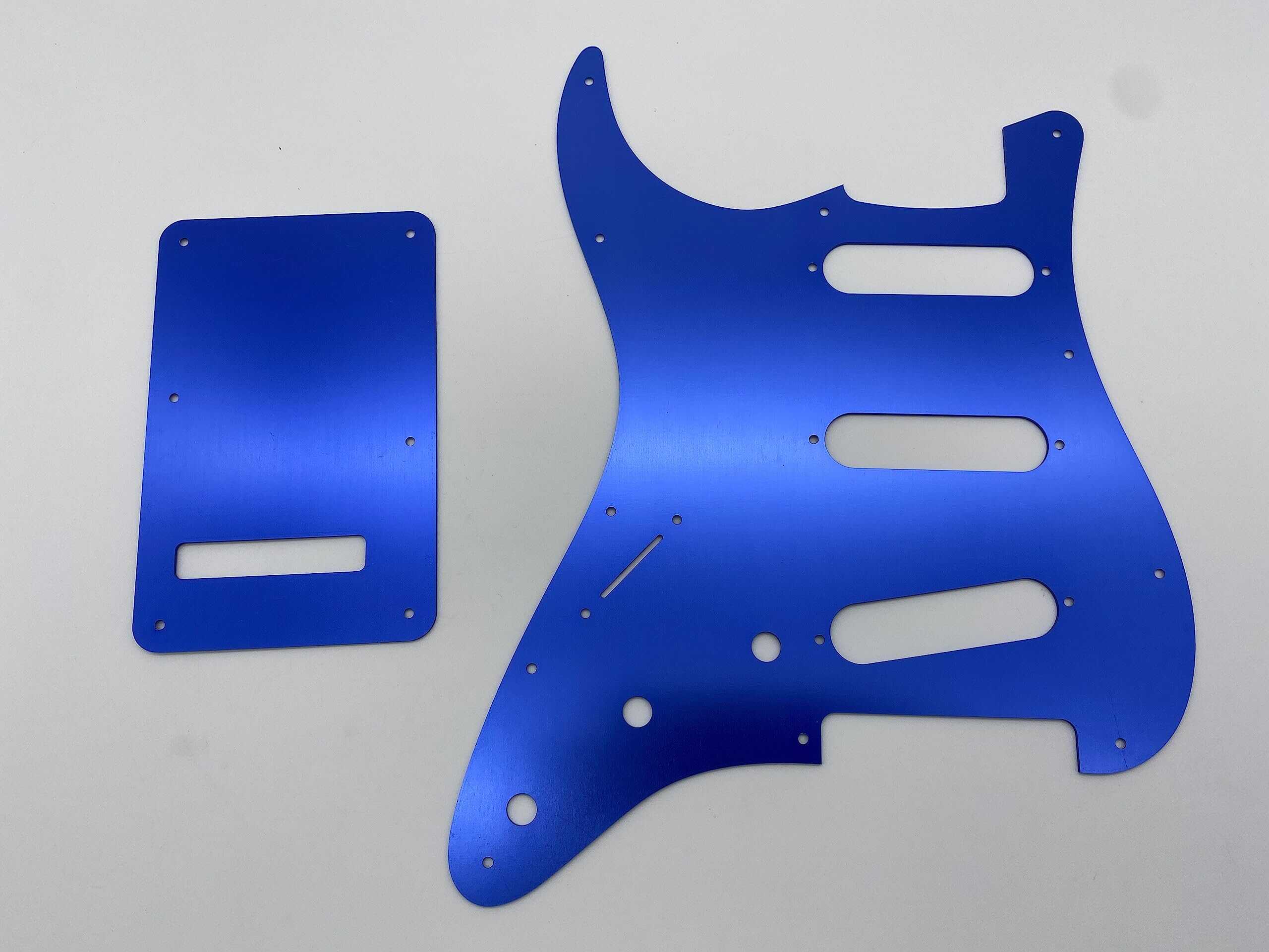 Pickguard de Guitarra FD 11 Orificios de Aluminio Anodizado - Imagen 4
