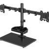 Soporte de monitor doble MOUNTUP, montaje de escritorio de