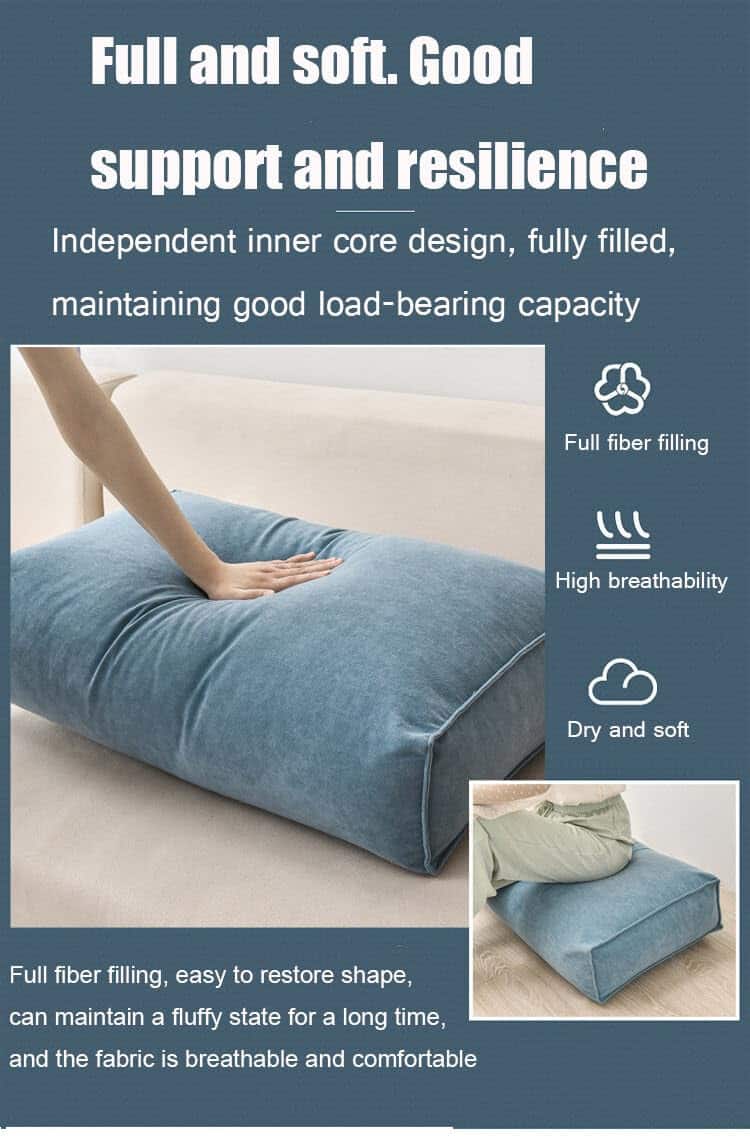 Almohada de Cabecera UEncounter Almohada -Gris Claro - Imagen 4