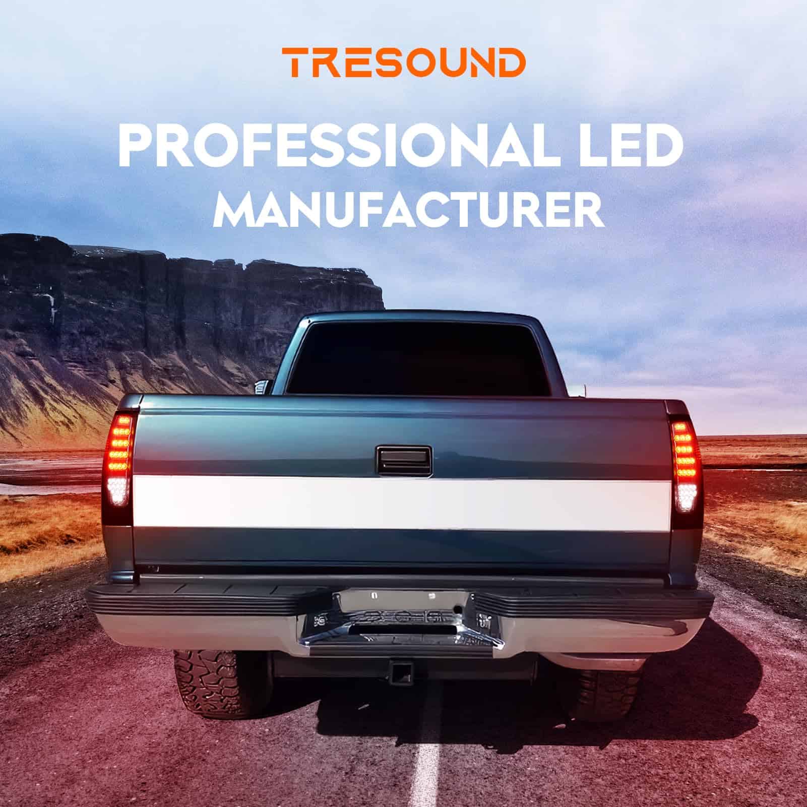 Tresound Luz Trasera LED para Chevy Colorado 2004-2012, GMC - Imagen 8