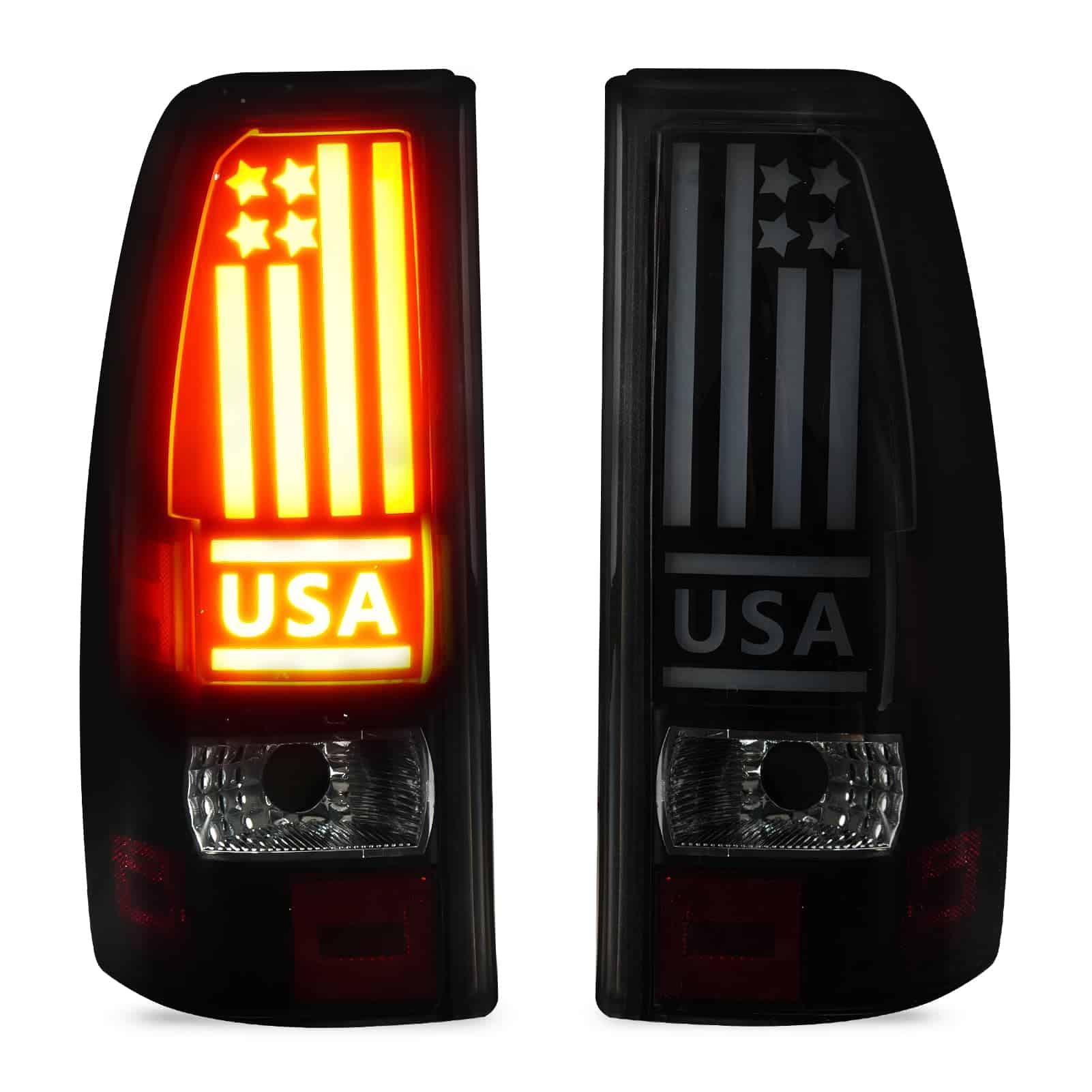Faro trasero LED para Chevy Silverado 1500 2500 1999-2002,