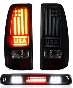 Luz trasera + Luz de freno y carga tercera para Chevy