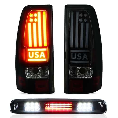 Luz trasera + Luz de freno y carga tercera para Chevy