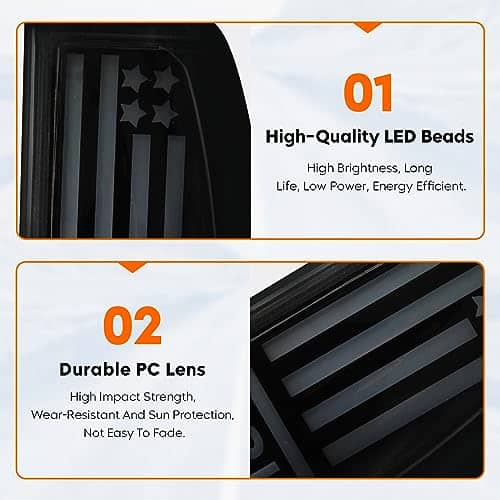 Luz trasera + Luz de freno y carga tercera para Chevy - Imagen 7