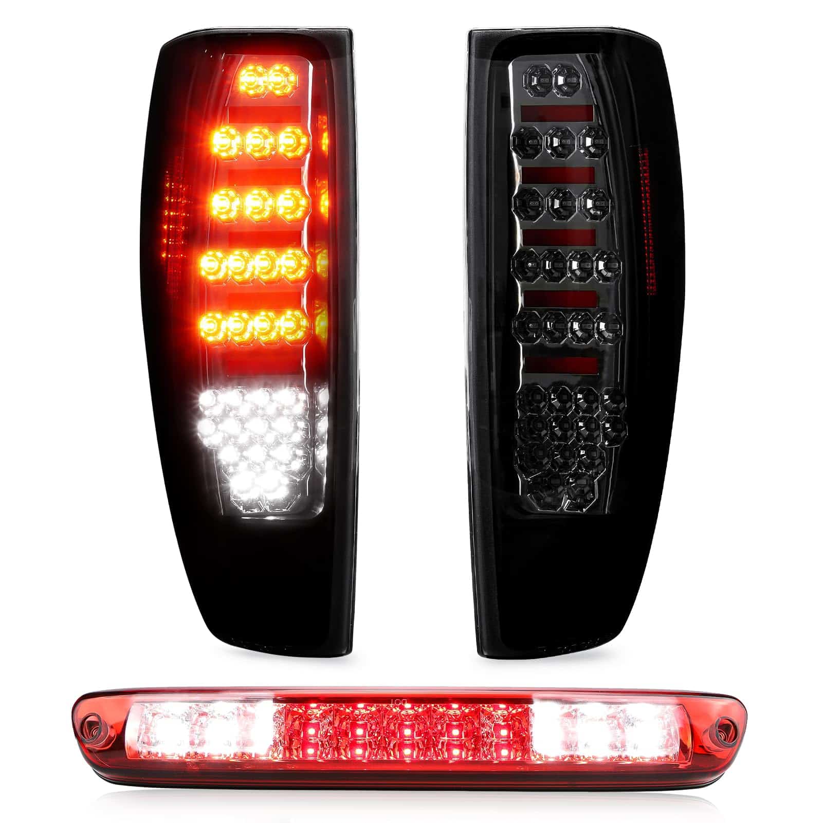 Luz Trasera Tresound + Tercera Luz de Freno de Carga para