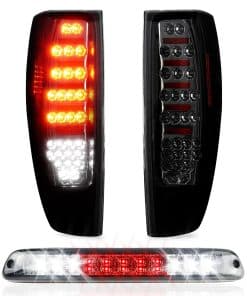 Tresound Luz Trasera + 3ra Luz de Freno y Carga para Chevy