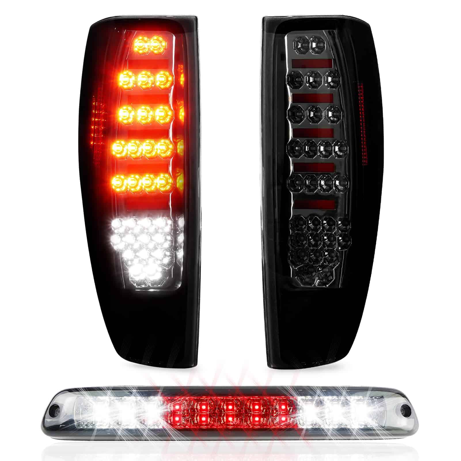 Tresound Luz Trasera + 3ra Luz de Freno y Carga para Chevy