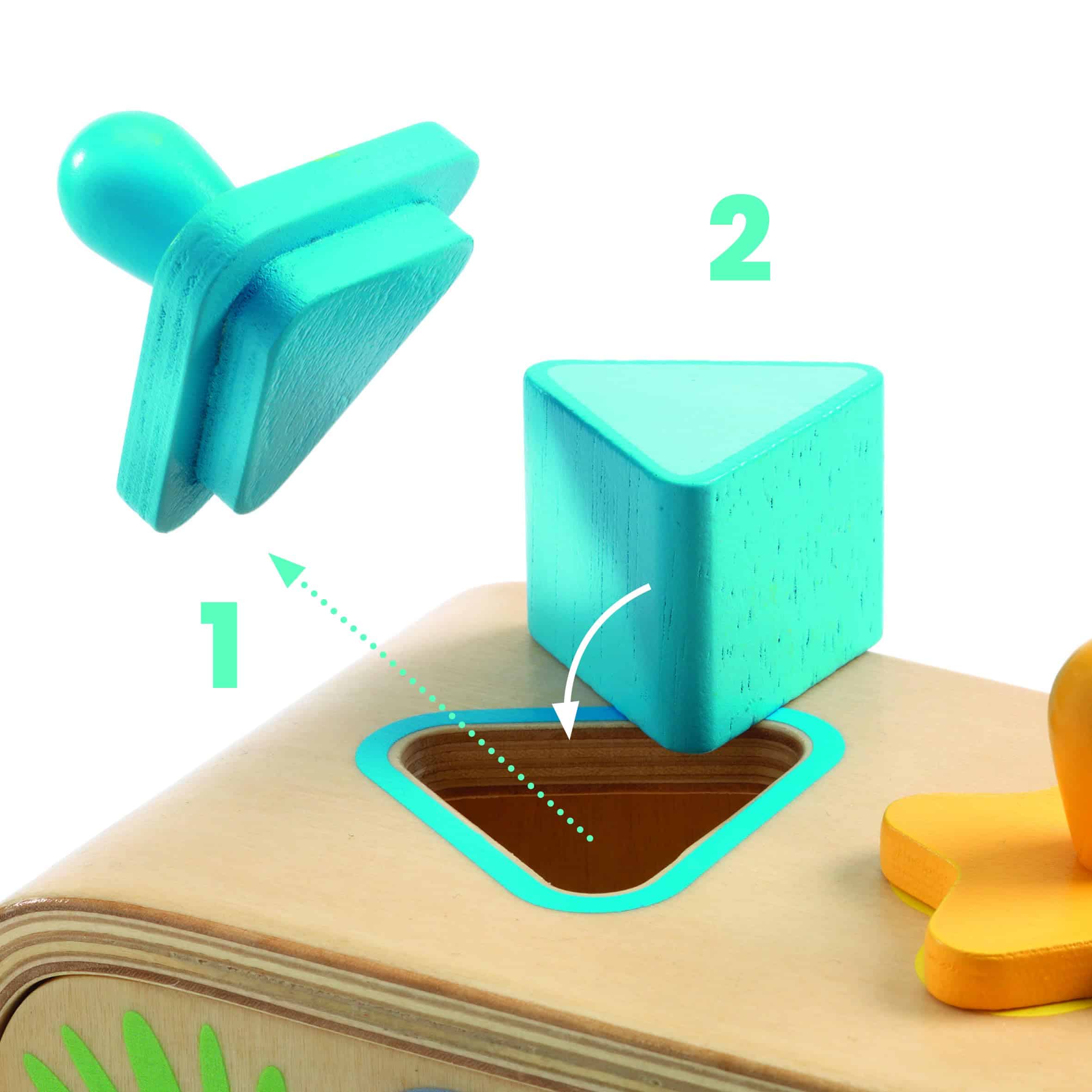 Clasificador de formas DJECO Early Learning Multi Boita - - Imagen 4