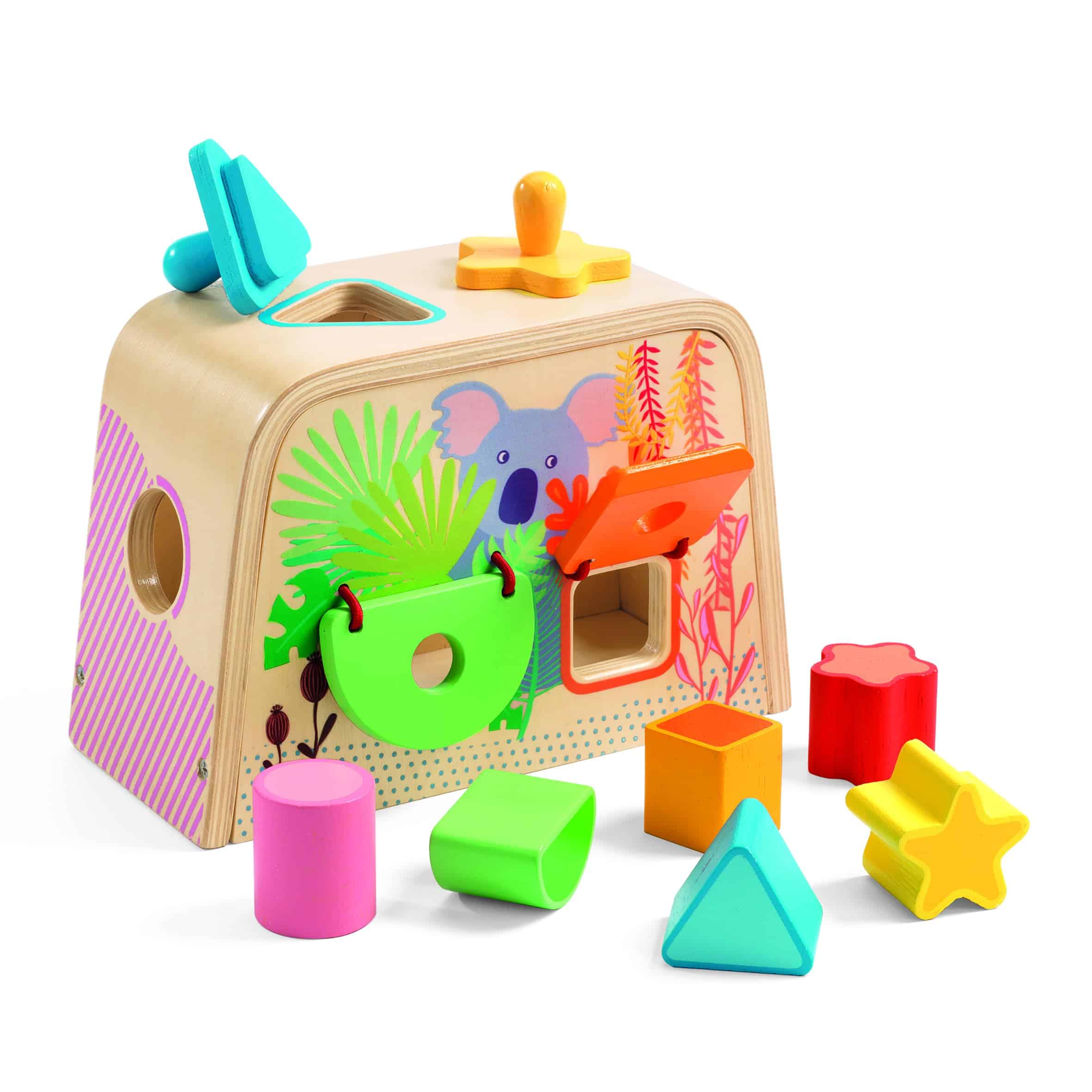 Clasificador de formas DJECO Early Learning Multi Boita -