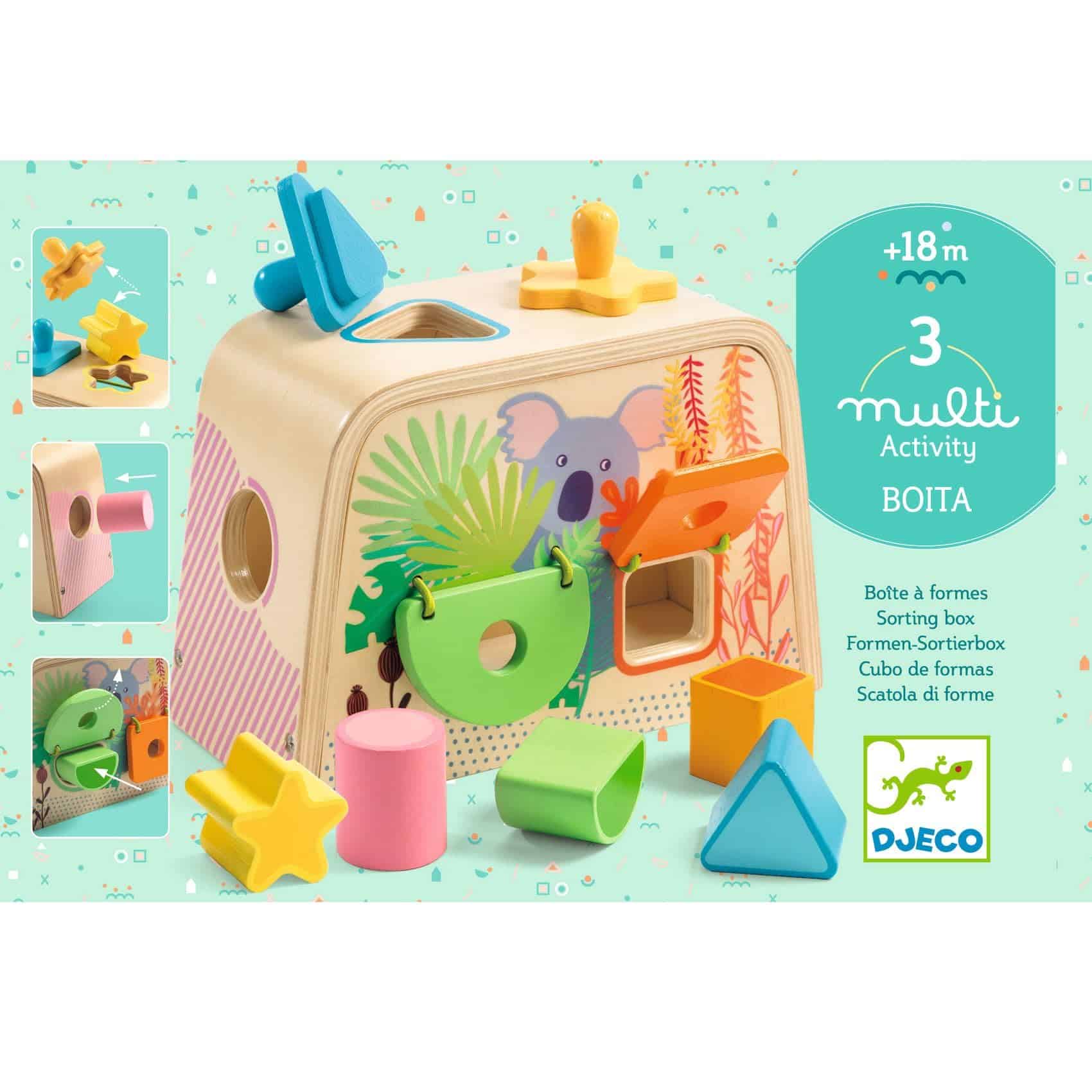 Clasificador de formas DJECO Early Learning Multi Boita - - Imagen 7