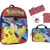 Conjunto de 5 mochilas de Pokemon con portador acolchado de