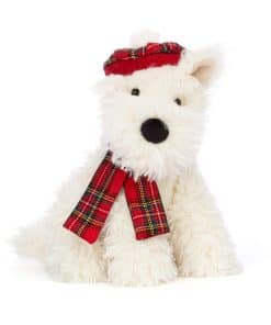Peluche Jellycat Winter Warmer Munro Scottie Dog, 8