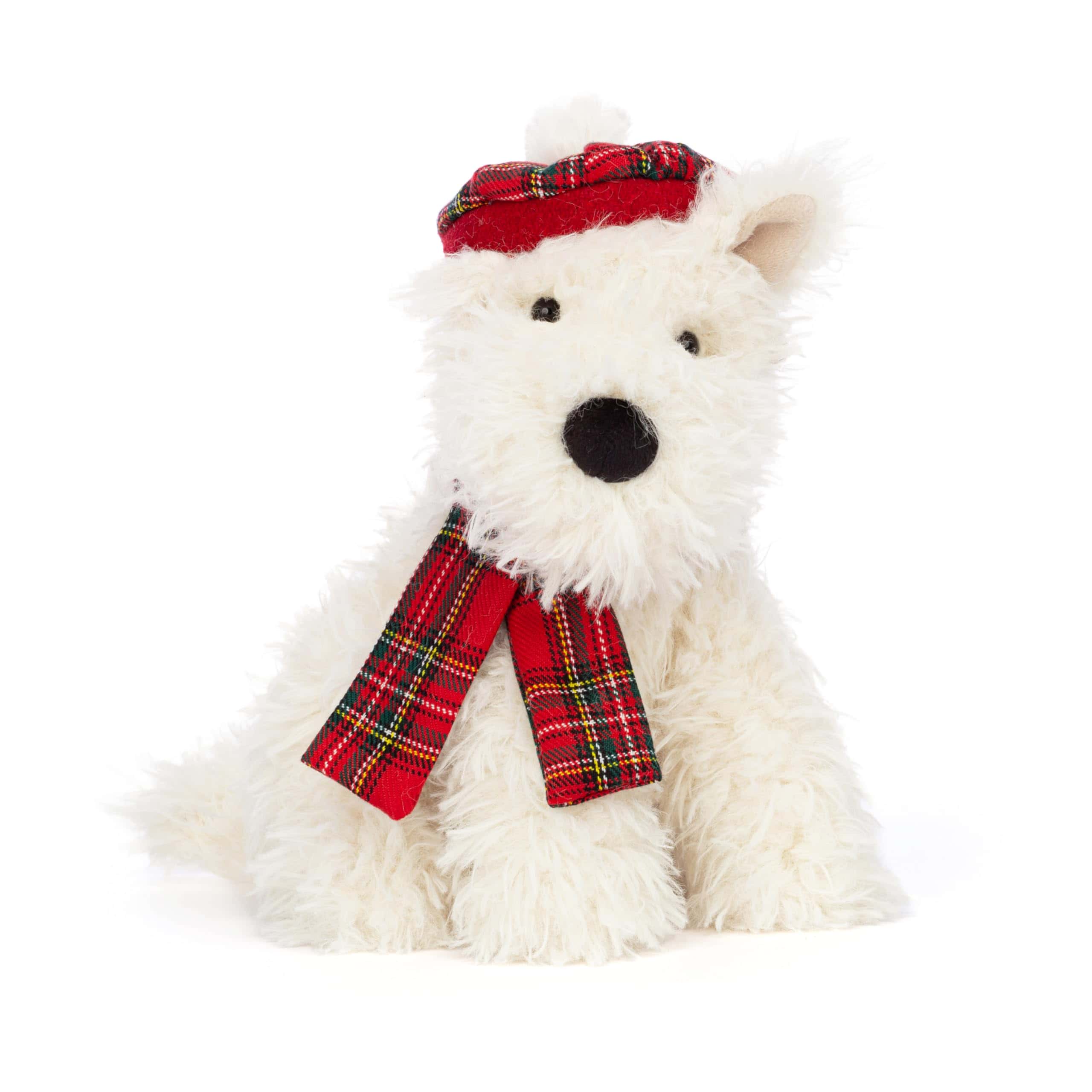 Peluche Jellycat Winter Warmer Munro Scottie Dog, 8