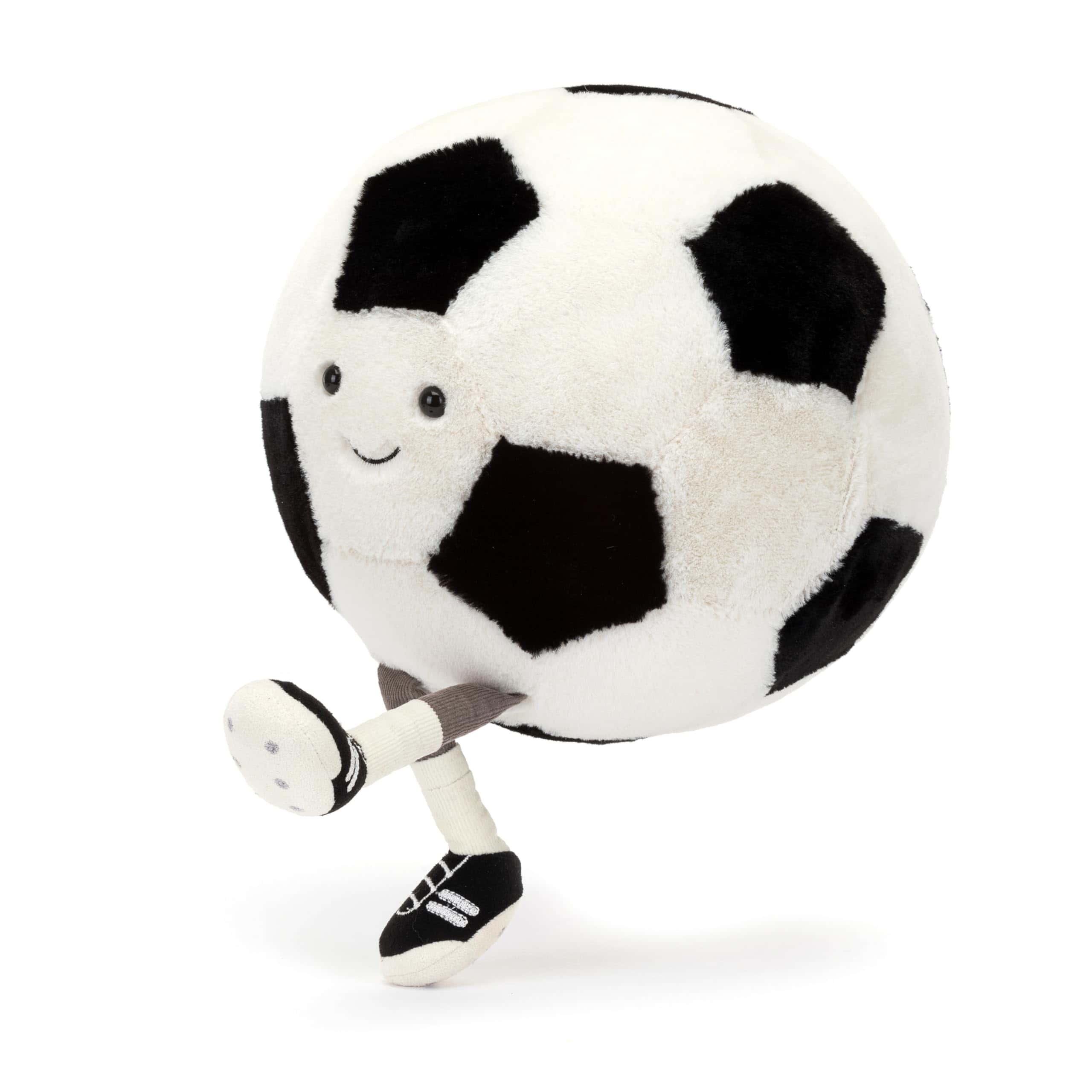 Pelota de fútbol de Jellycat Amuseables de 12 pulgadas | - Imagen 5
