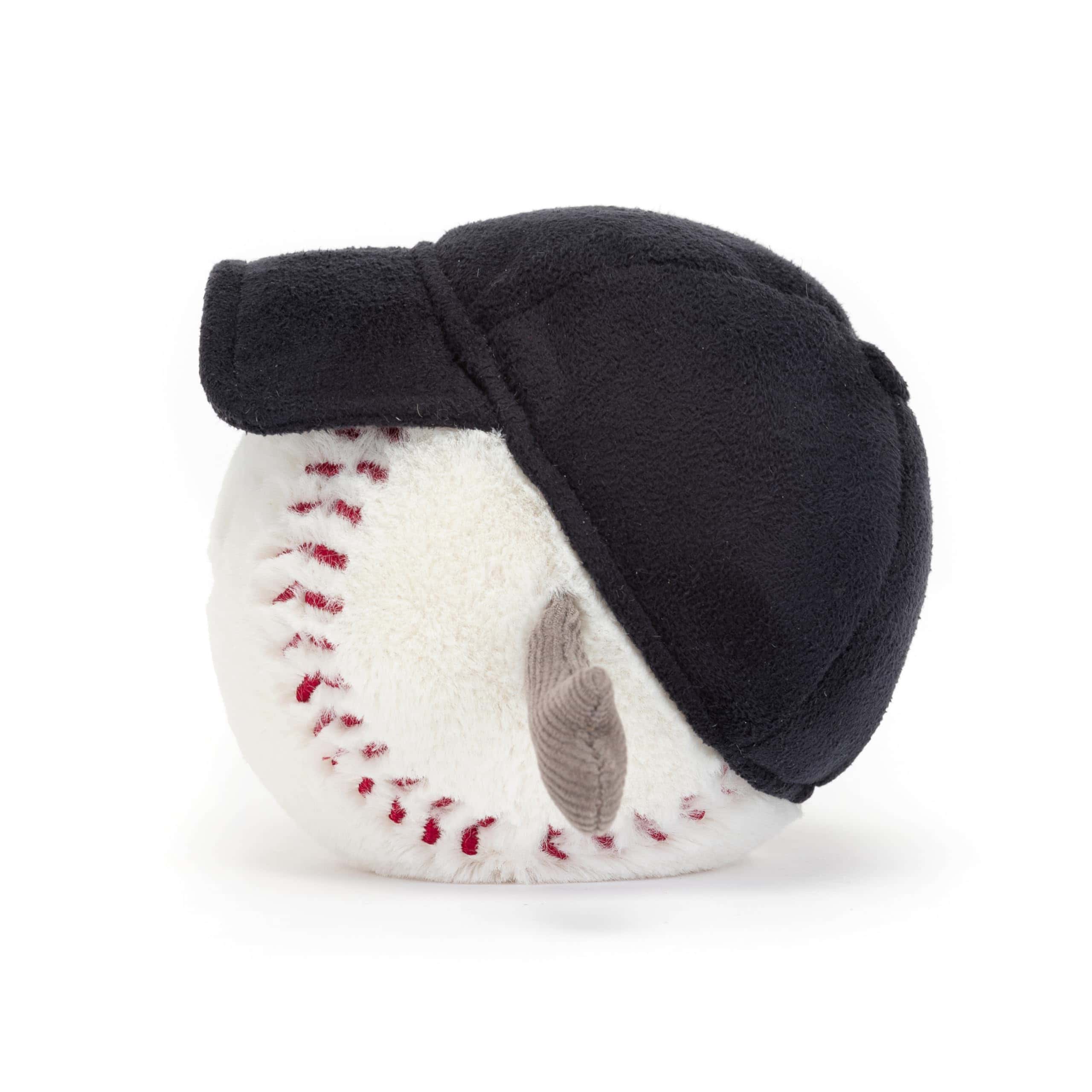 Peluche de béisbol Jellycat Amuseables, 4 pulgadas | Pelota - Imagen 3