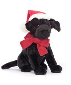 Peluche Jellycat Winter Warmer Pippa Labrador Negro, 8.5