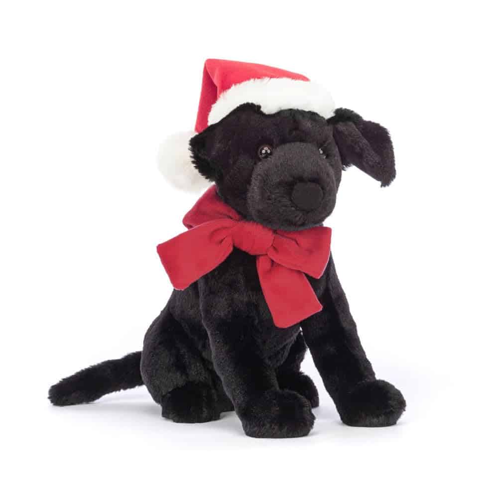 Peluche Jellycat Winter Warmer Pippa Labrador Negro, 8.5