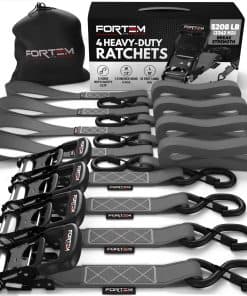 Cinturones de Amarre con Trinquete FORTEM, Resistencia a la