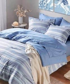 Juego de edredones tamaño queen con sábanas, moderno juego