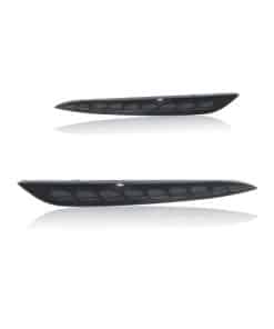 Luces de Reflector Trasero Ahumado para Parachoques Trasero