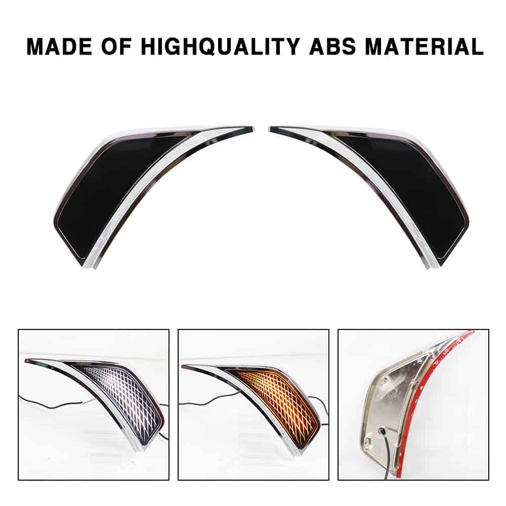 Luces de marcador lateral LED blancas Luz de circulación, - Imagen 5