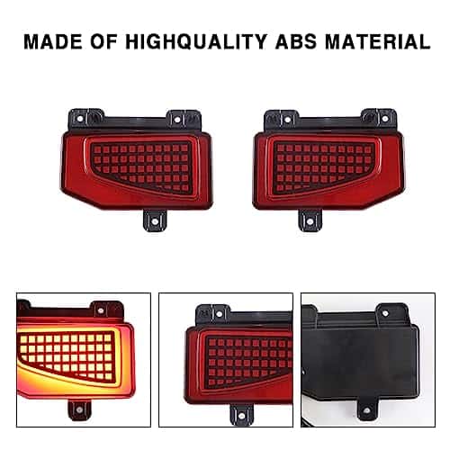 Reflectores Traseros LED Rojos para Parachoques Trasero - Imagen 5