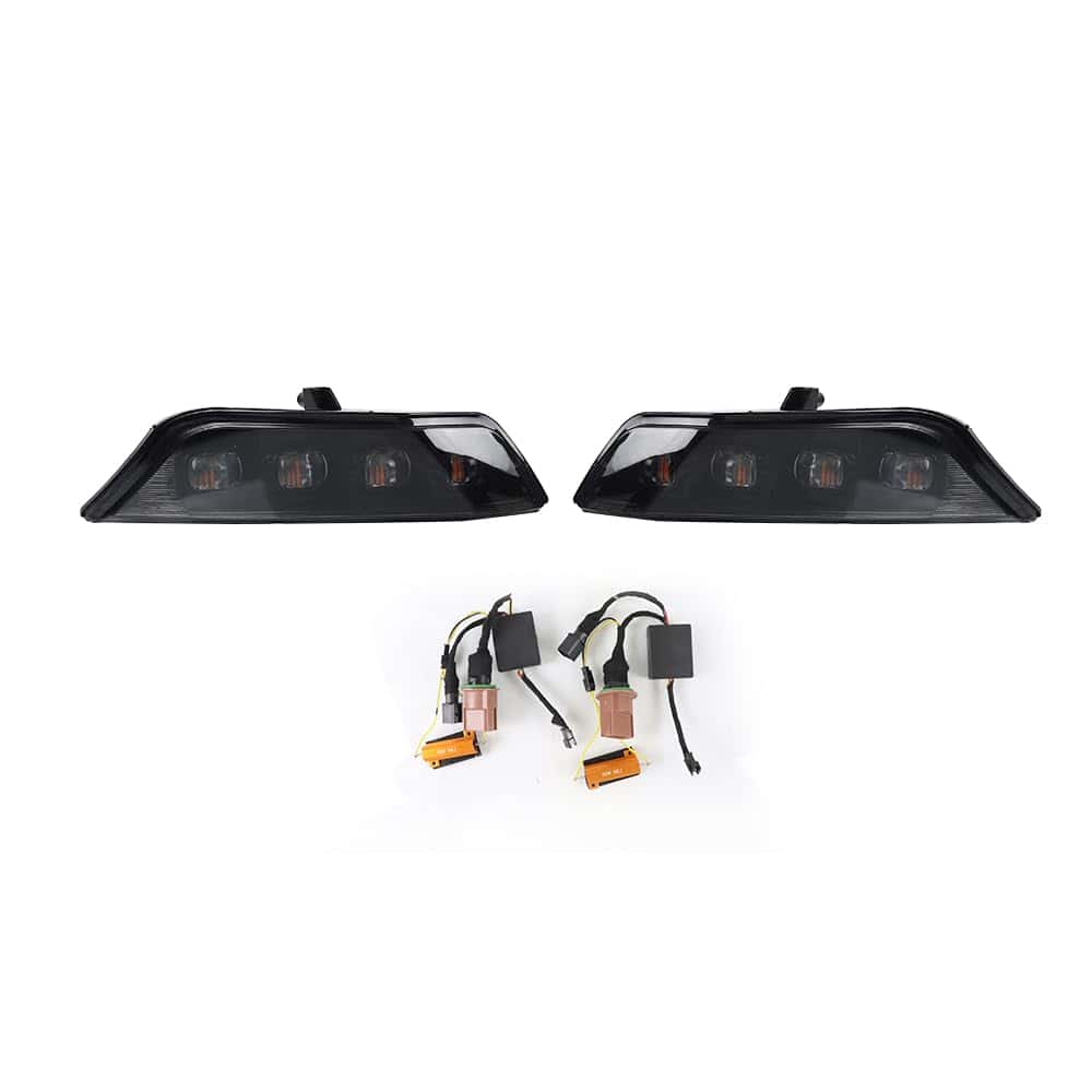 Luz Diurna LED Blanca/Ámbar con Función de Señal de Giro