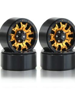 Lifehead 4PCS Aluminum 1.9 Pulgadas Ruedas Beadlock CNC