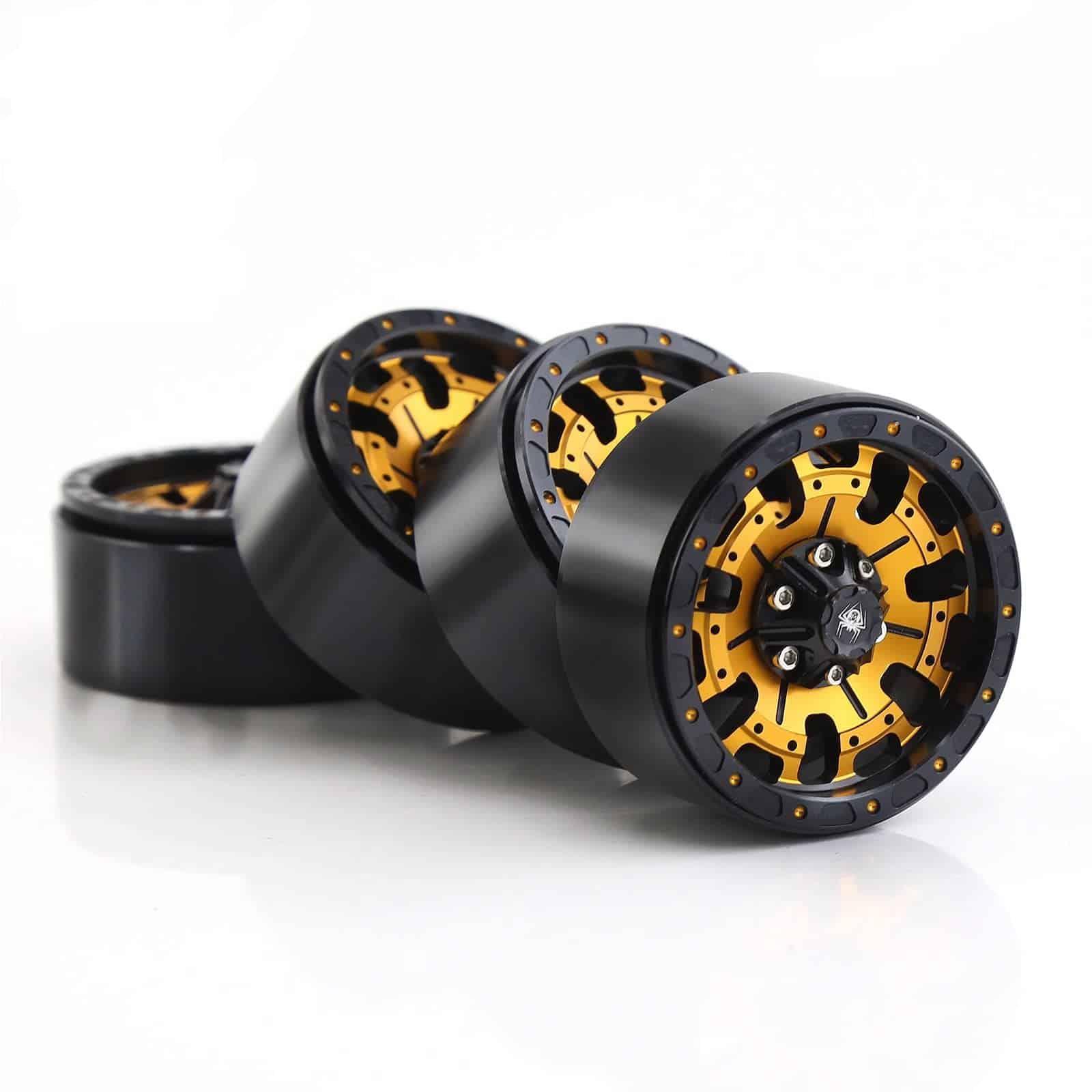 Lifehead 4PCS Aluminum 1.9 Pulgadas Ruedas Beadlock CNC - Imagen 5