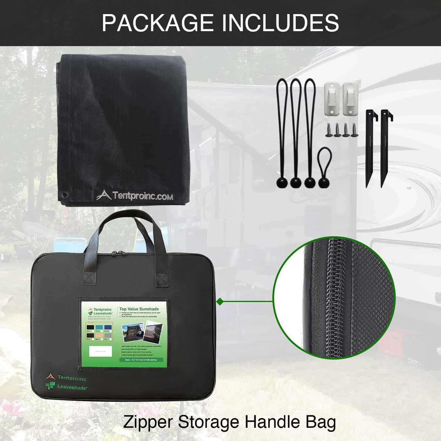 Toldo lateral para RV Tentproinc 9' X 7' - (Bandera - Imagen 5