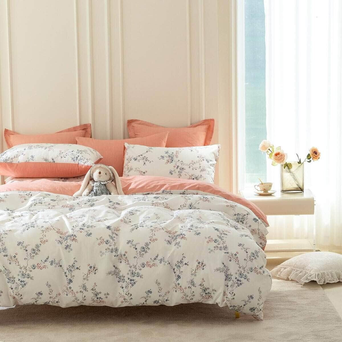 Juego de Funda Nórdica Floral King Style Garden, Juegos de - Imagen 3