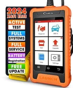 2024 LAUNCH X431 Elite para Land Rover Jaguar Escáner Obd2,