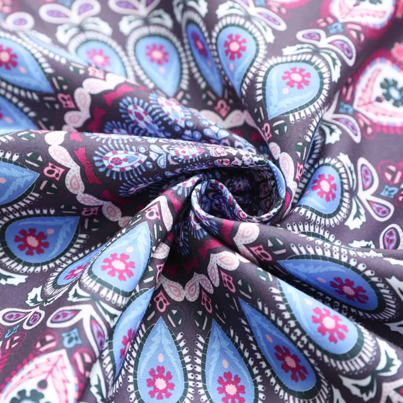 Juego de Funda de Edredón Mandala Queen, Suave Microfibra 3 - Imagen 8