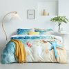Funda de Edredón King Ocean, Suave Microfibra 3 Piezas