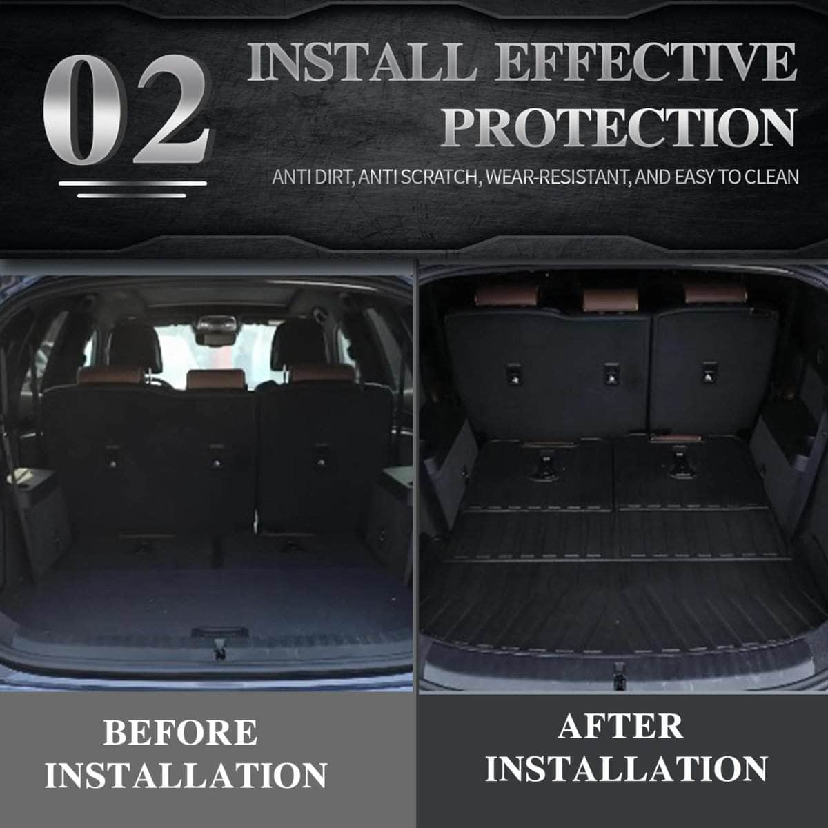 Alfombrilla de Maletero Trasera a Medida para Volkswagen - Imagen 5