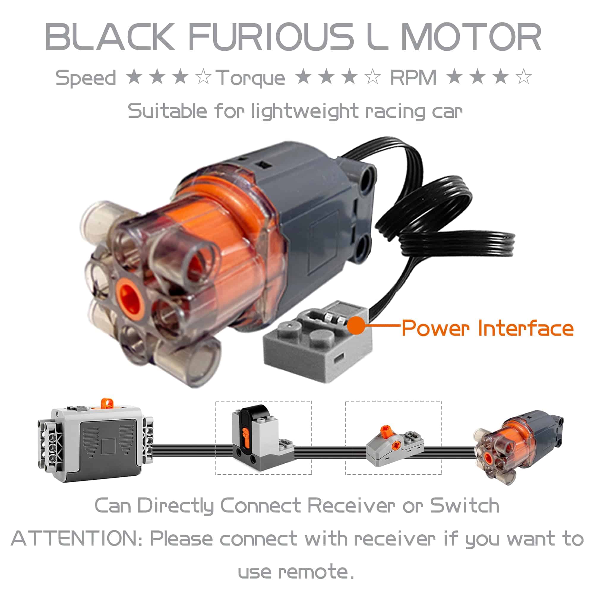 Conjunto de Motor Funcional de 44PCS Mutcretus, Nuevos - Imagen 7